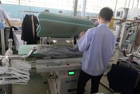 Hiện đại hóa giúp tăng công suất giặt ủi công nghiệp